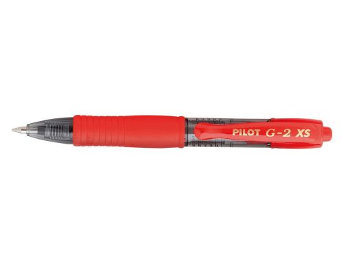 Esferografica pilot g-2 pixie vermelha tinta gel retratil pega de borracha , Pilot , 77898 , 4902505312427
